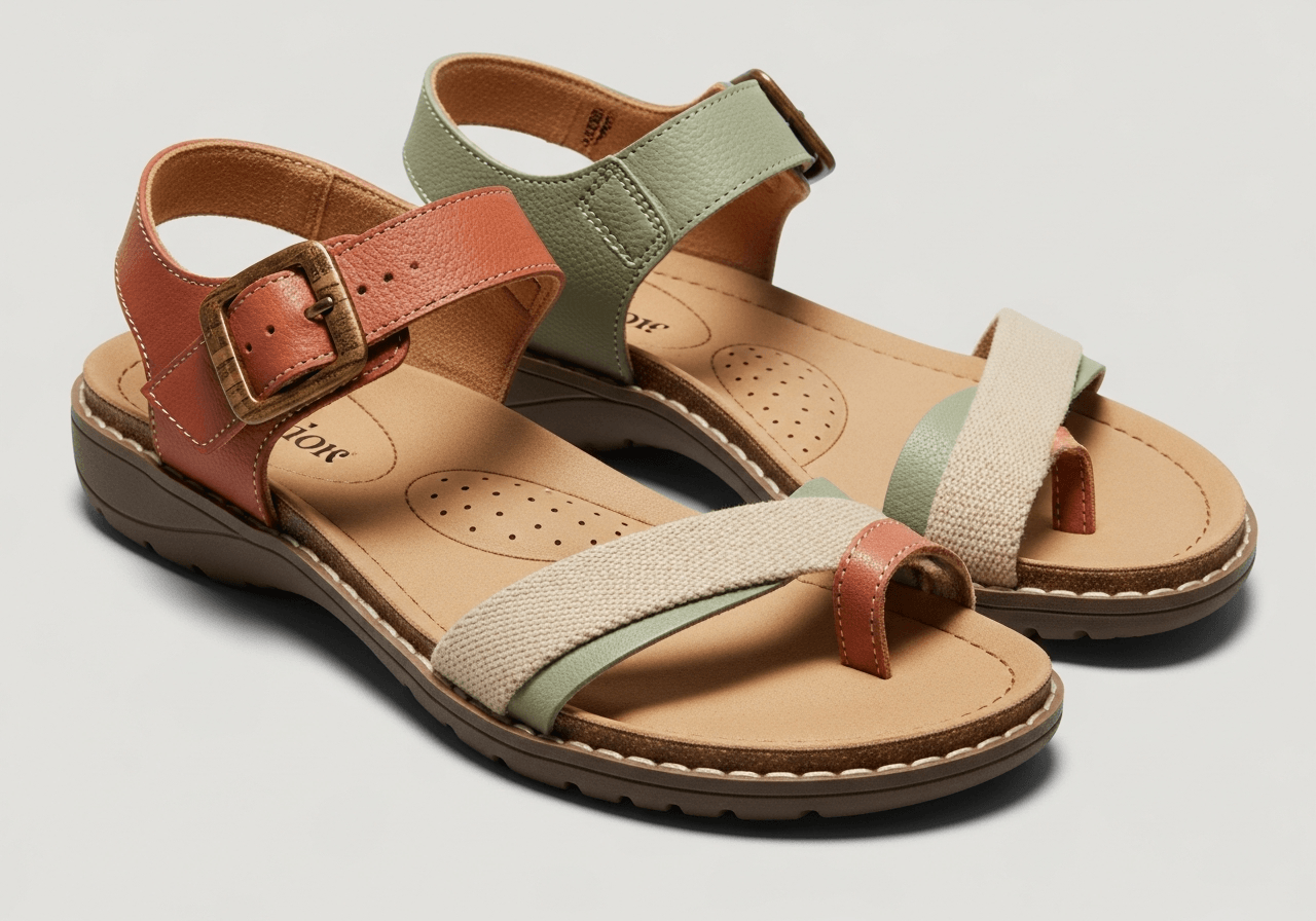 סנדלים טבעוניים: טיפים לבחירה נכונה של סנדלים אופנתיים וידידותיים לסביבה