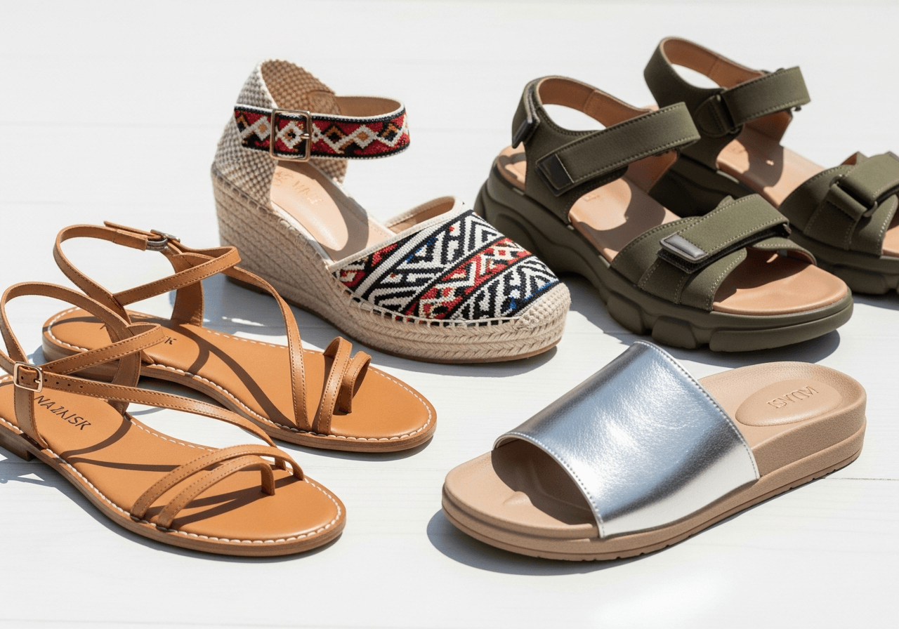 סנדלים לנשים - הטיפים שיעזרו לכן לבחור את הדגם המושלם לקיץ