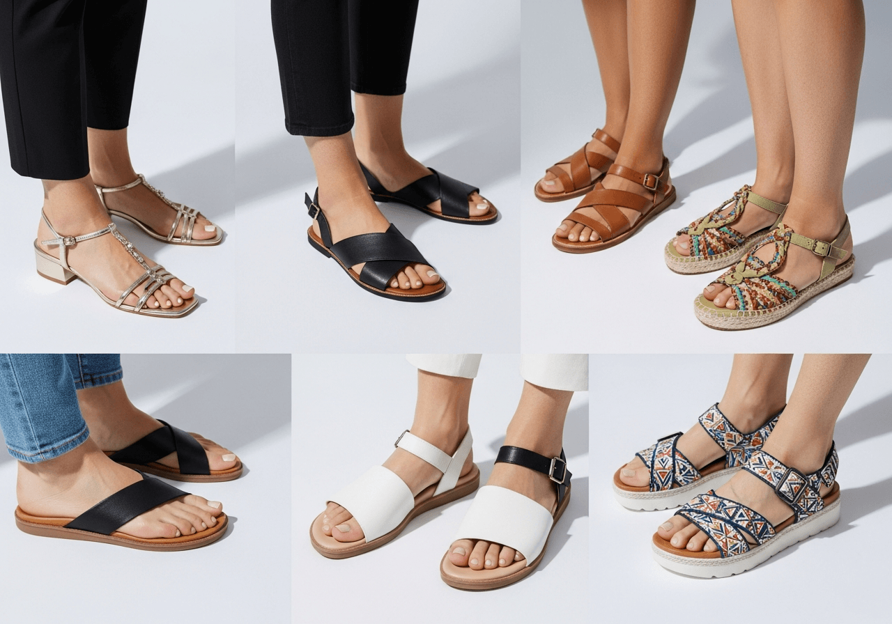 סנדלים לנשים: איך לבחור את הדגם המושלם לשילוב בין אופנה לנוחות